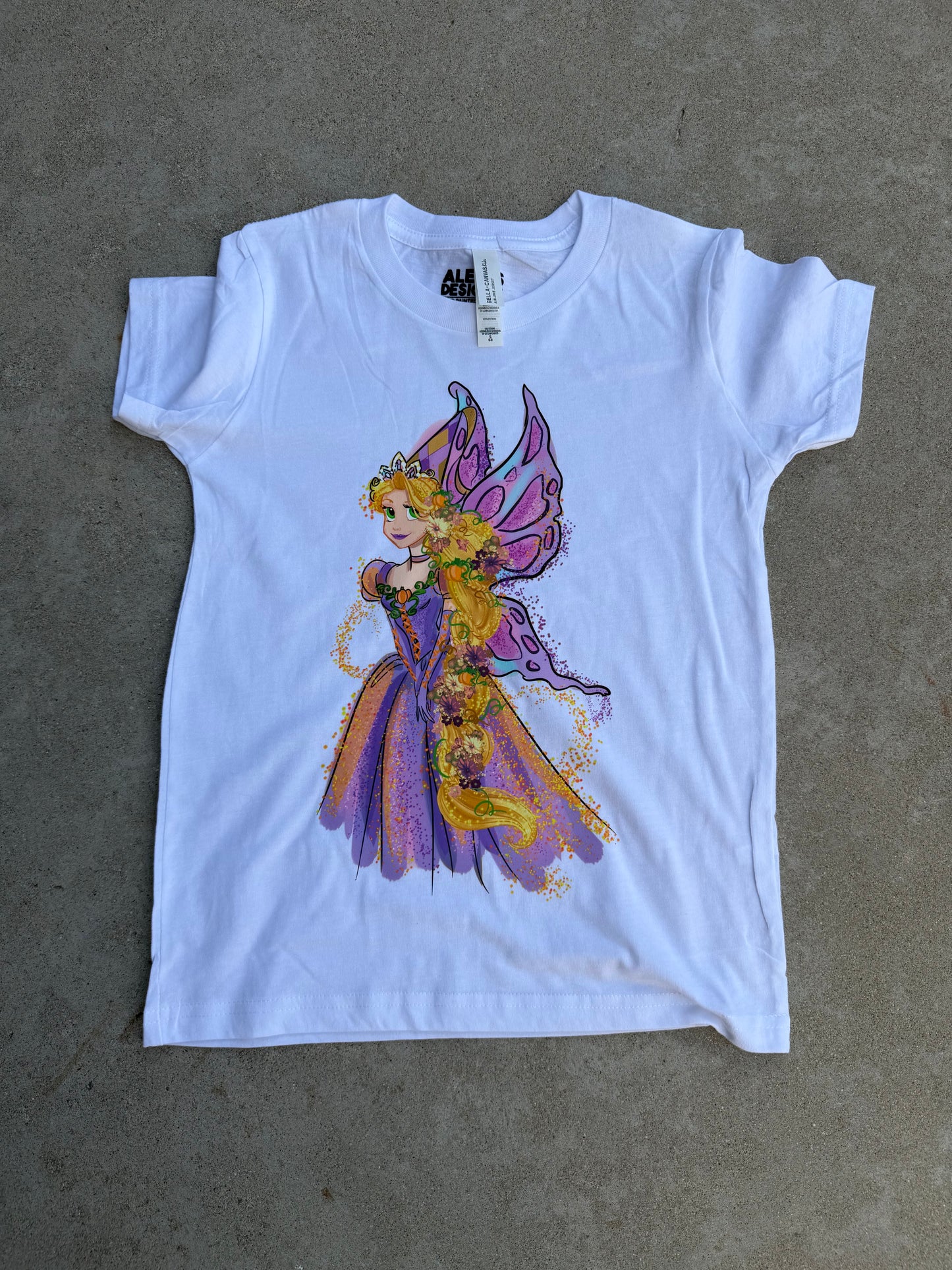 KIDS FAIRY AUTUMN PRINCESS T SHIRT
