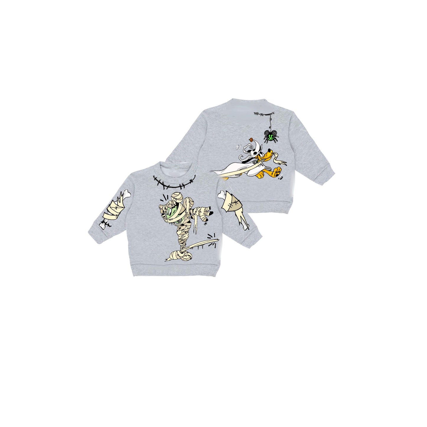 KIDS MUMMY MADNESS MICKI CREWNECK