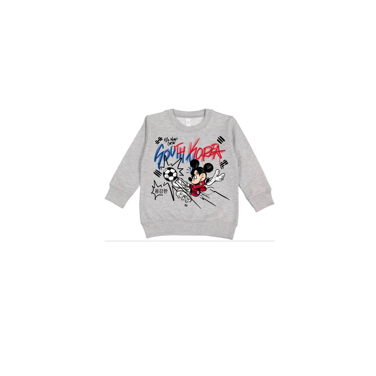 KIDS WE LOVE SOUTH KOREA CREWNECK