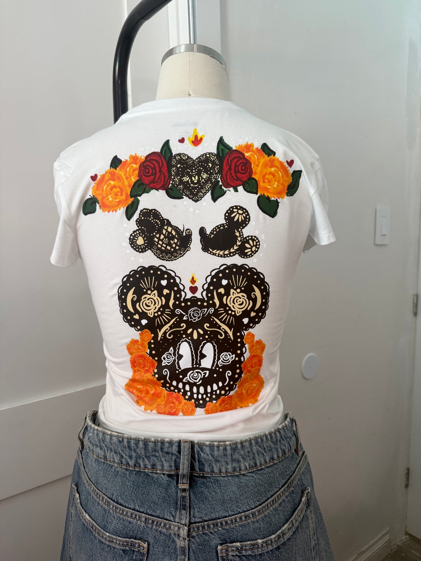 DAY OF THE DEAD BABY TEE