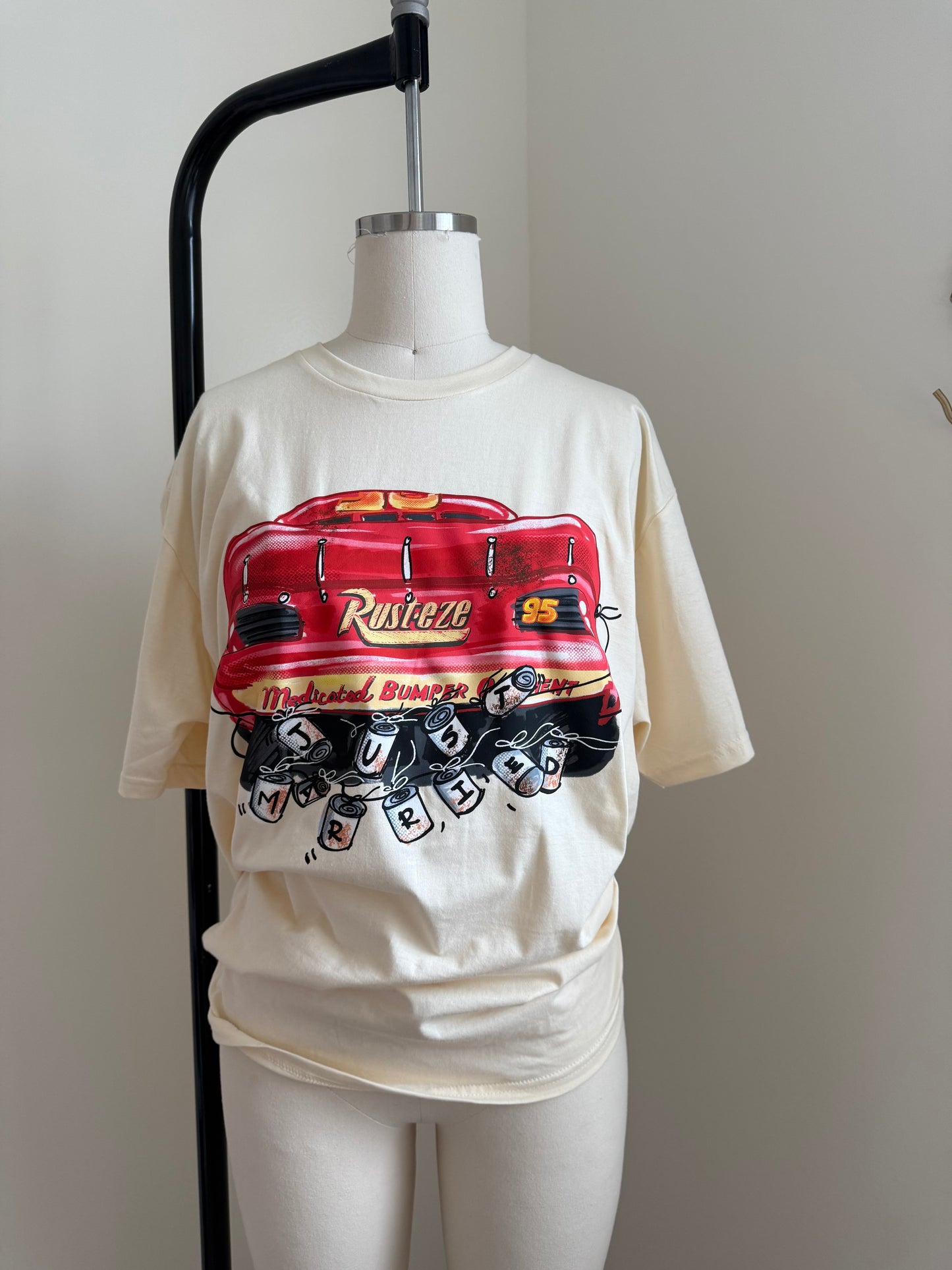 JUST MARRIED T SHIRT