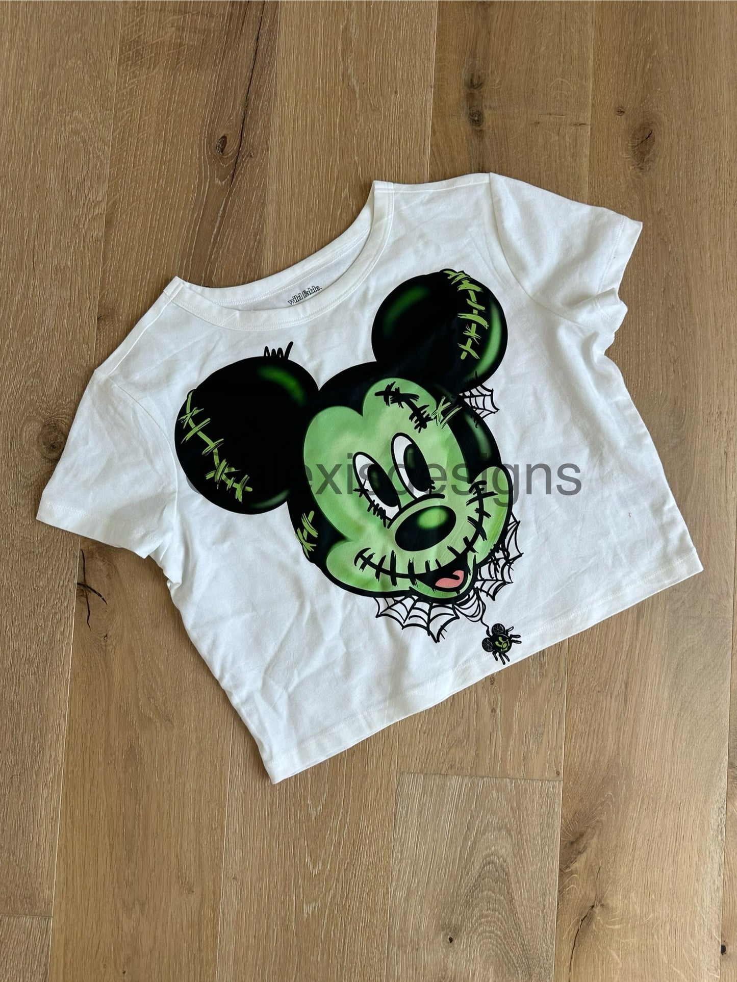 MICKI ZOMBIE CROPPED TEE