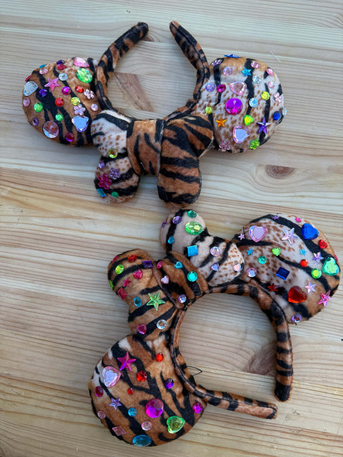 RETRO ZEBRA BROWN EARS