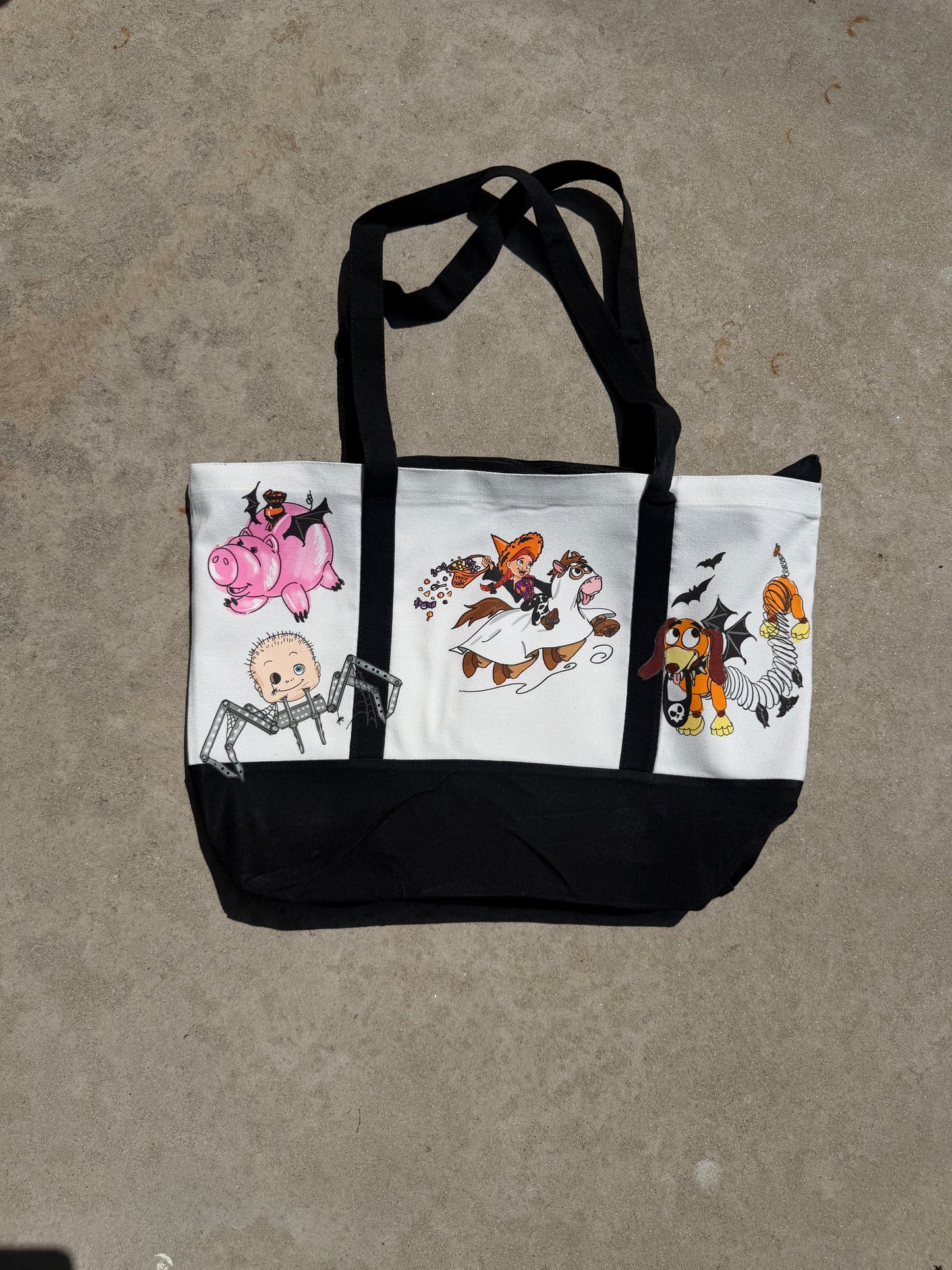 SPOOKY STORY FARMER TOTE