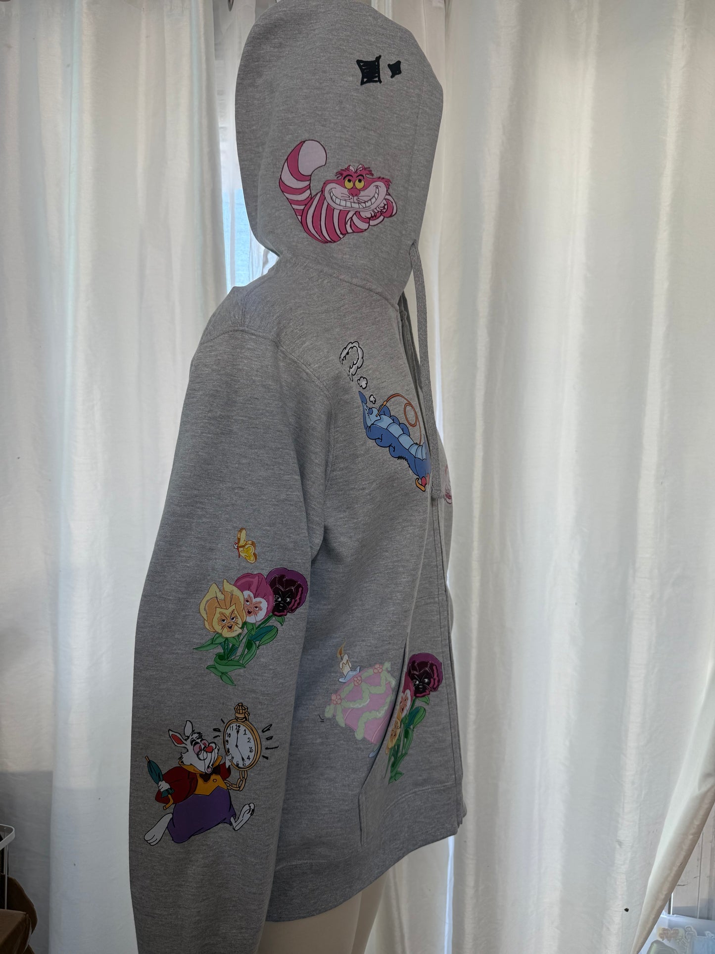ALICE GARDEN ZIPPER SWEATER
