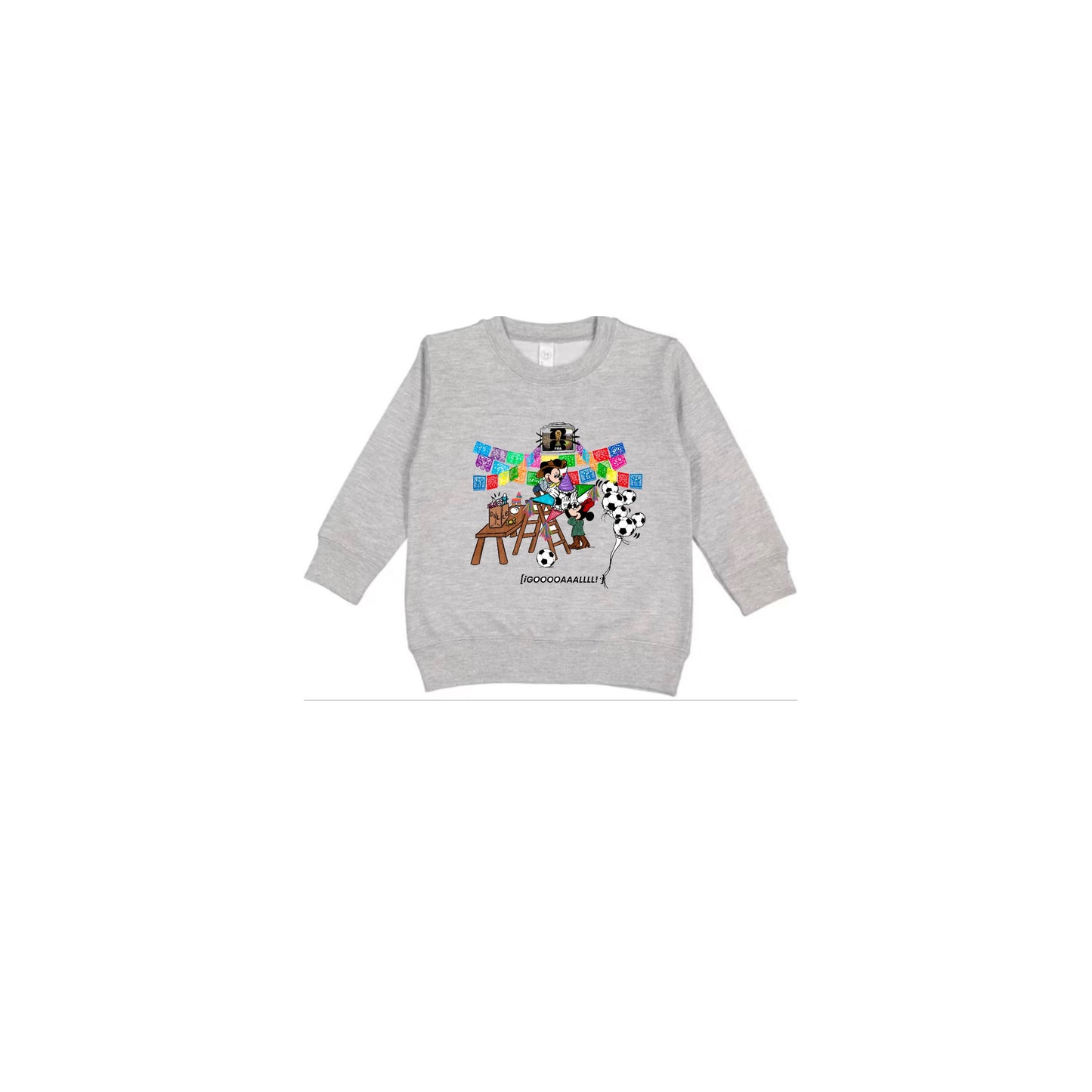 KIDS DONDE ESTA LA FIESTA CREWNECK