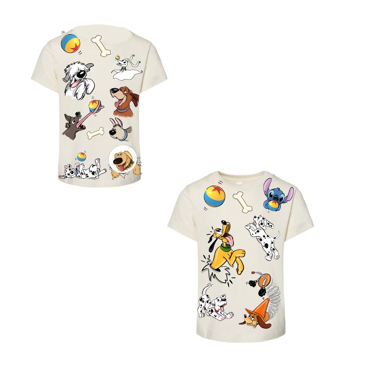 WHO LET THE DOGS OUT PIXXAR EDITION T SHIRT