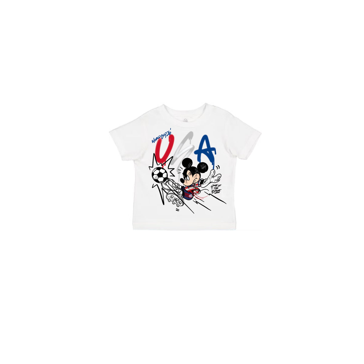 KIDS HOME OF THE BRAVE T SHIRT