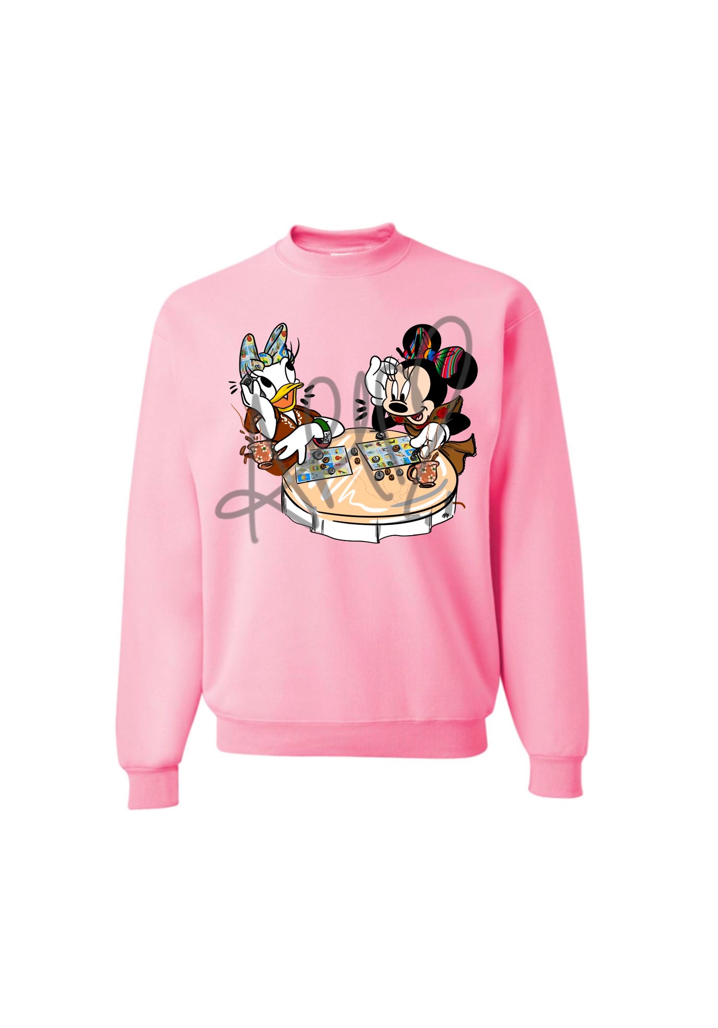 Let’s play loteria Crewneck