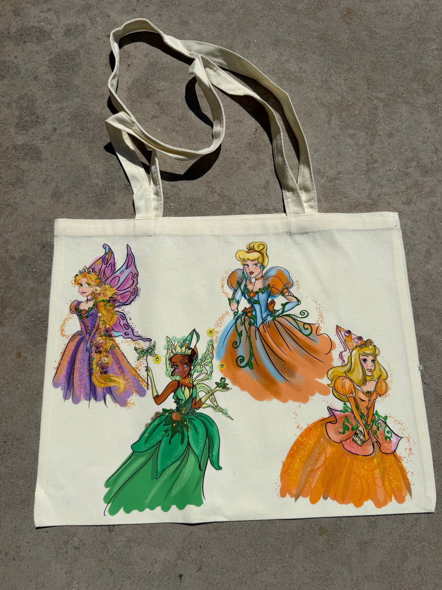 PRINCESS HALLOWEEN PARTY TOTE
