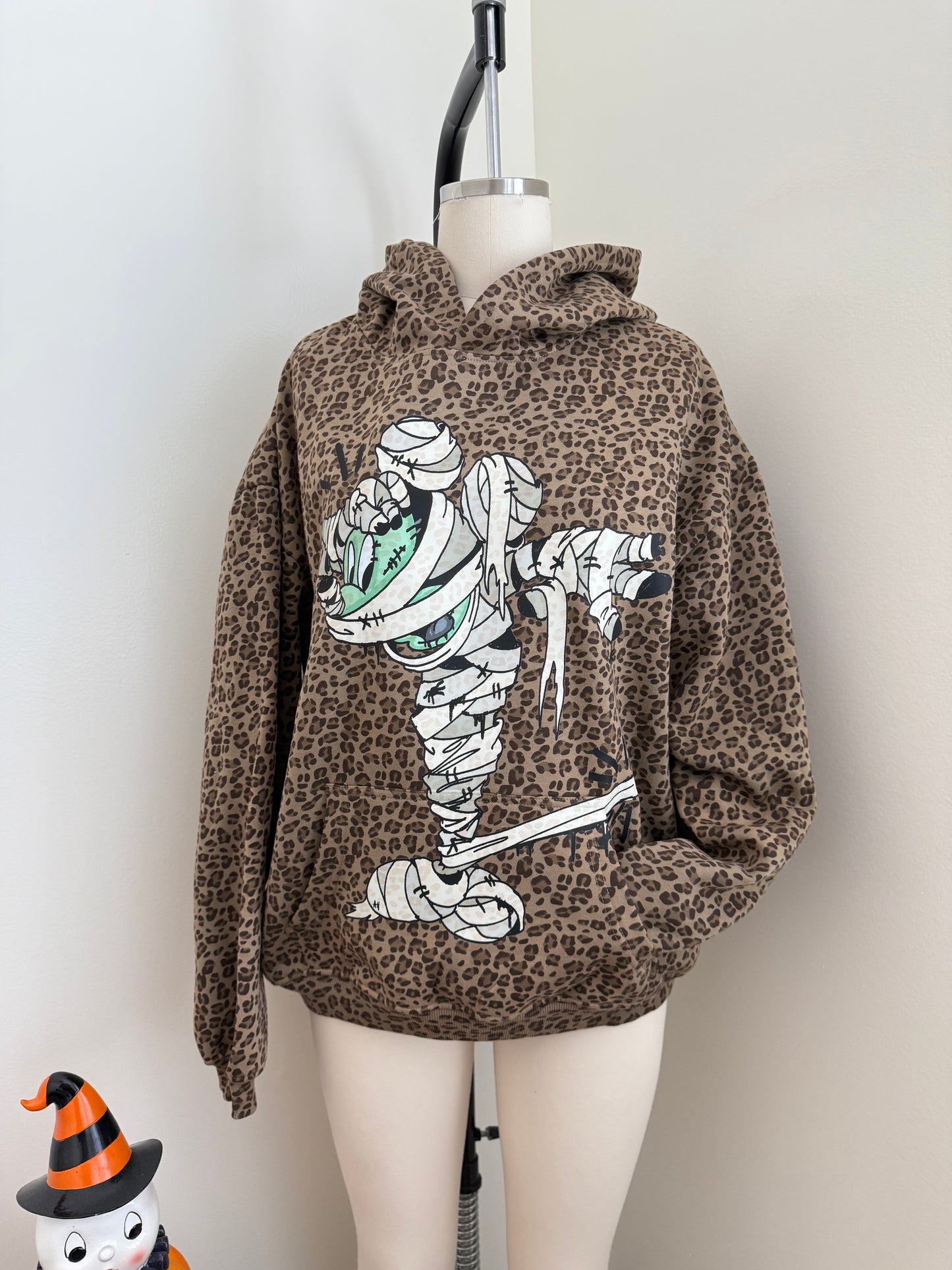 MUMMY MADNESS CHEETAH HOODIE