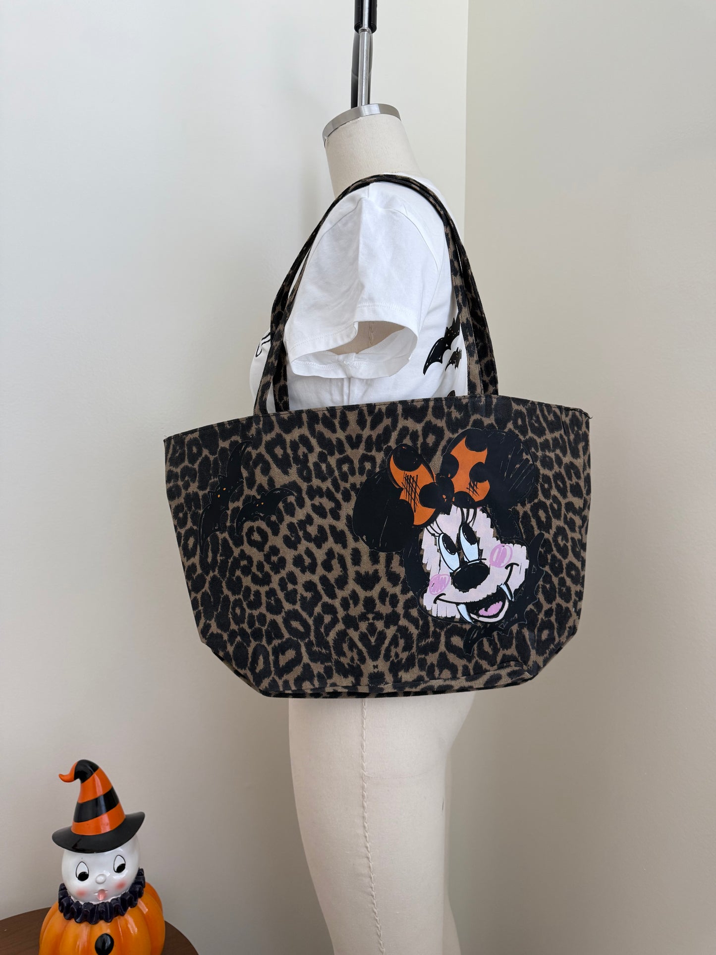 SPOOKYVILLE CHEETAH TOTE
