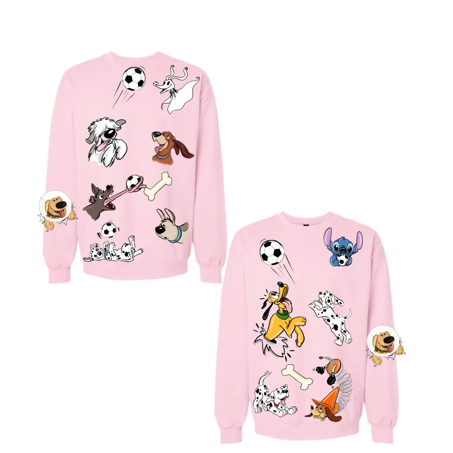 WHO LET THE DOGS OUT SOCCER EDITION CREWNECK