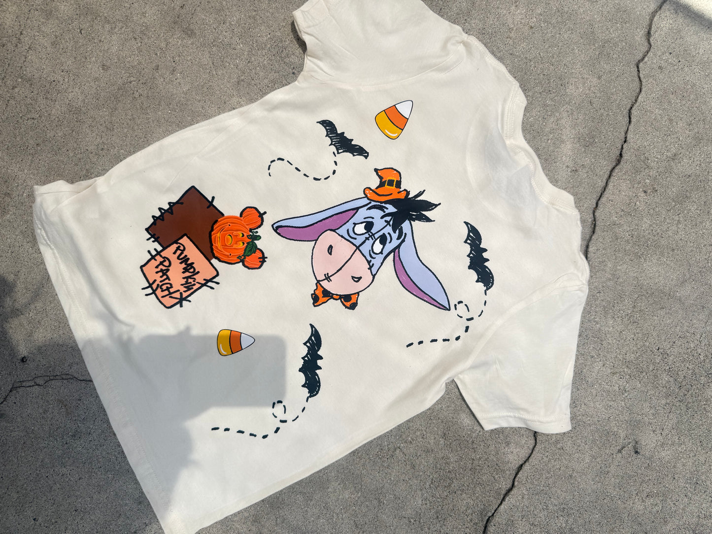 KIDS SPOOKY PUMKIN PATCH T SHIRT