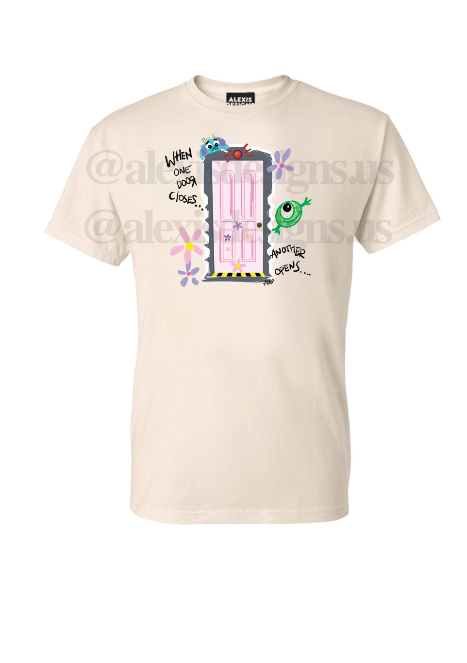 WHEN ONE DOOR OPENS T SHIRT