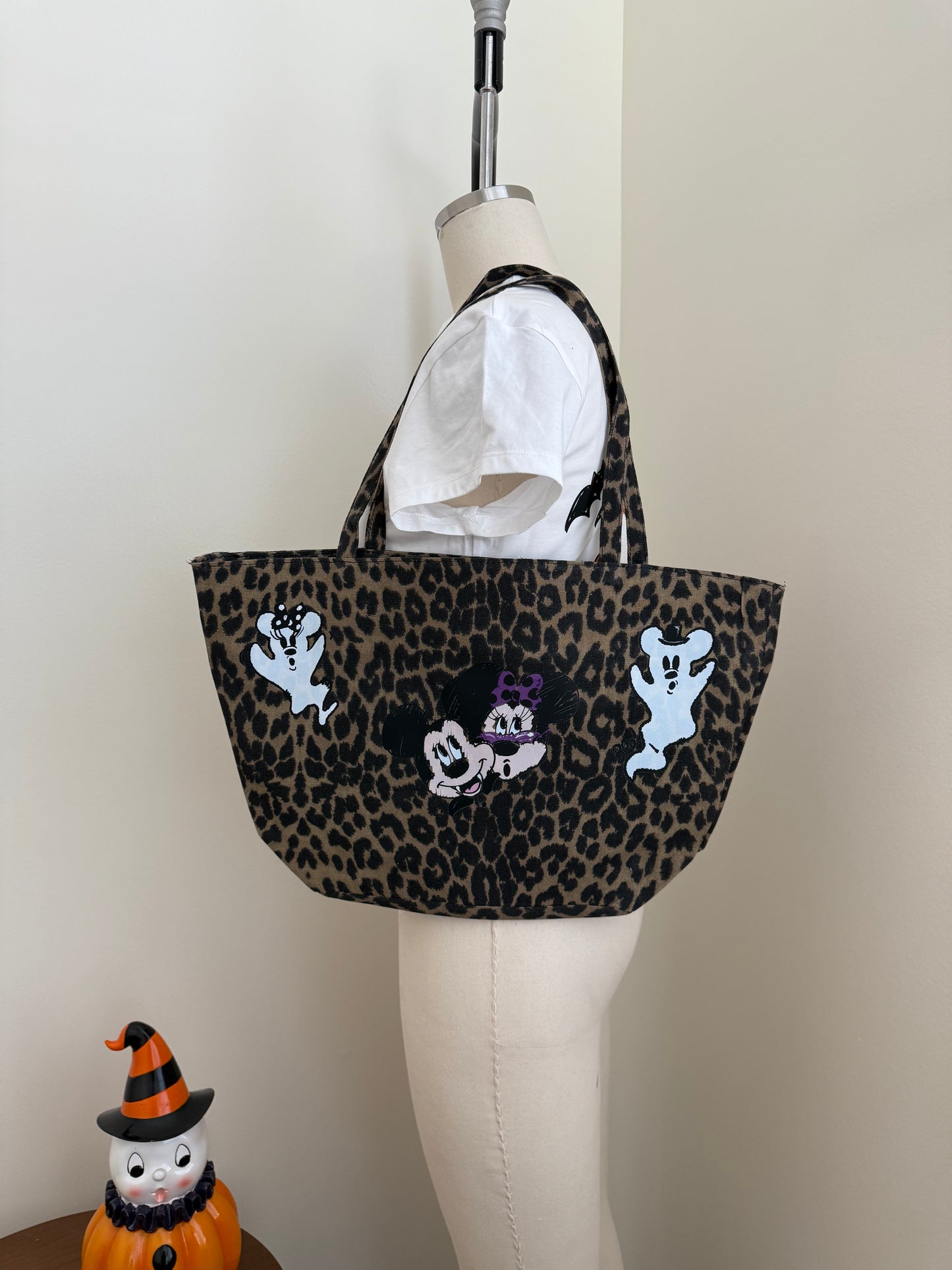 SPOOKYVILLE CHEETAH TOTE