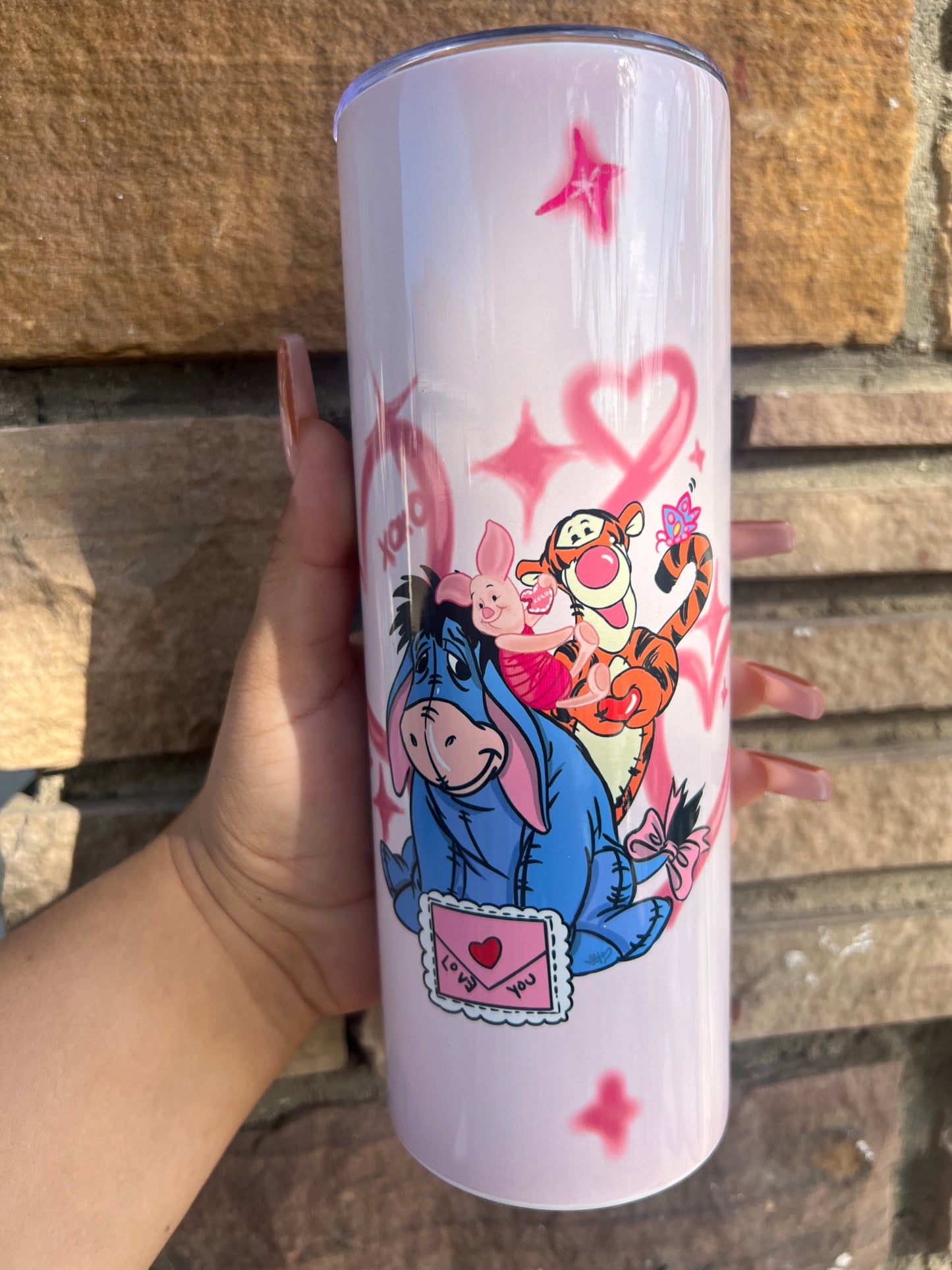 EEYORE AND FRIENDS TUMBLER