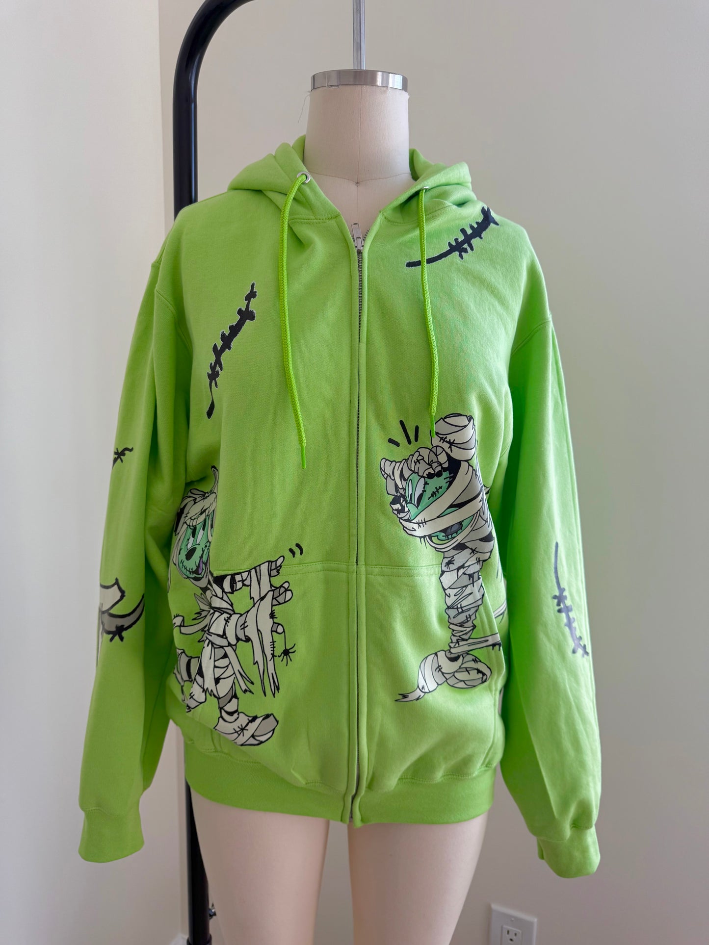 Mummy Madness Zip Hoodie