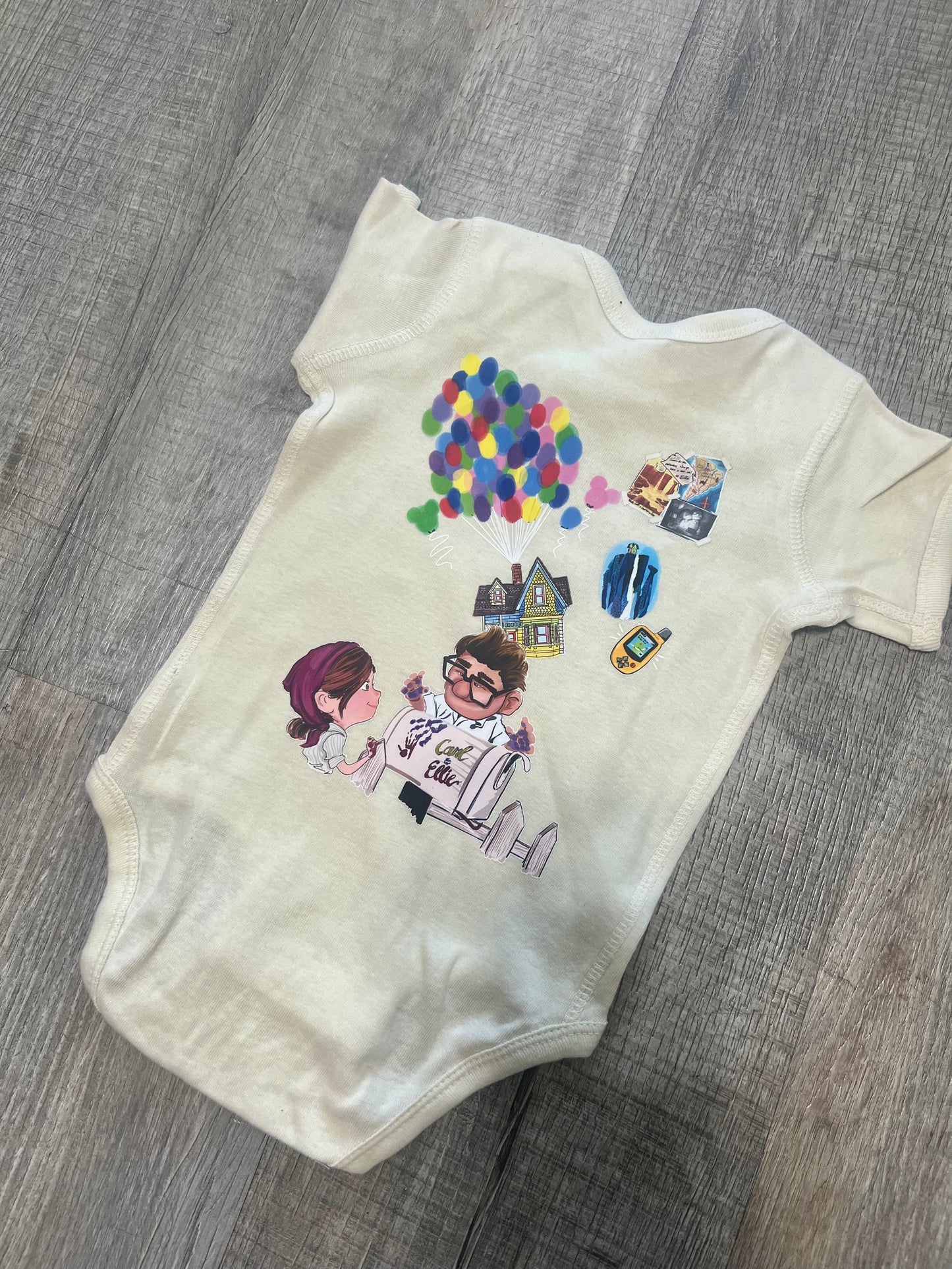 THE ADVENTURE IS OUT THERE ONESIE