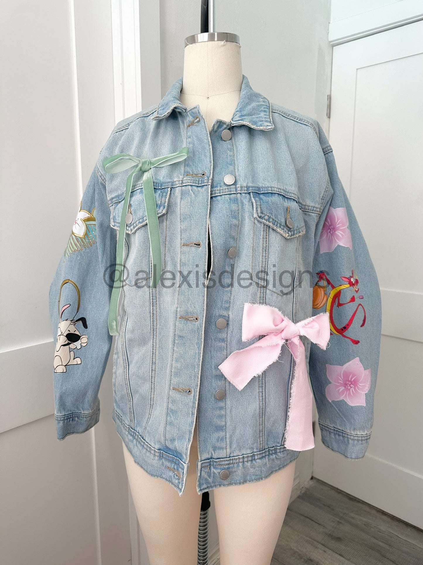 MY REFLECTION JEAN JACKET