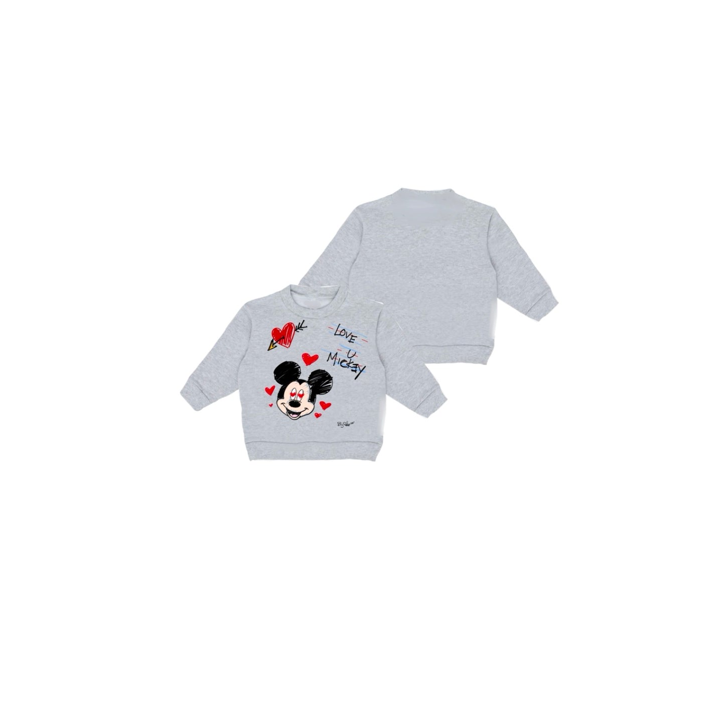 KIDS LOVE U MICKI CREWNECK
