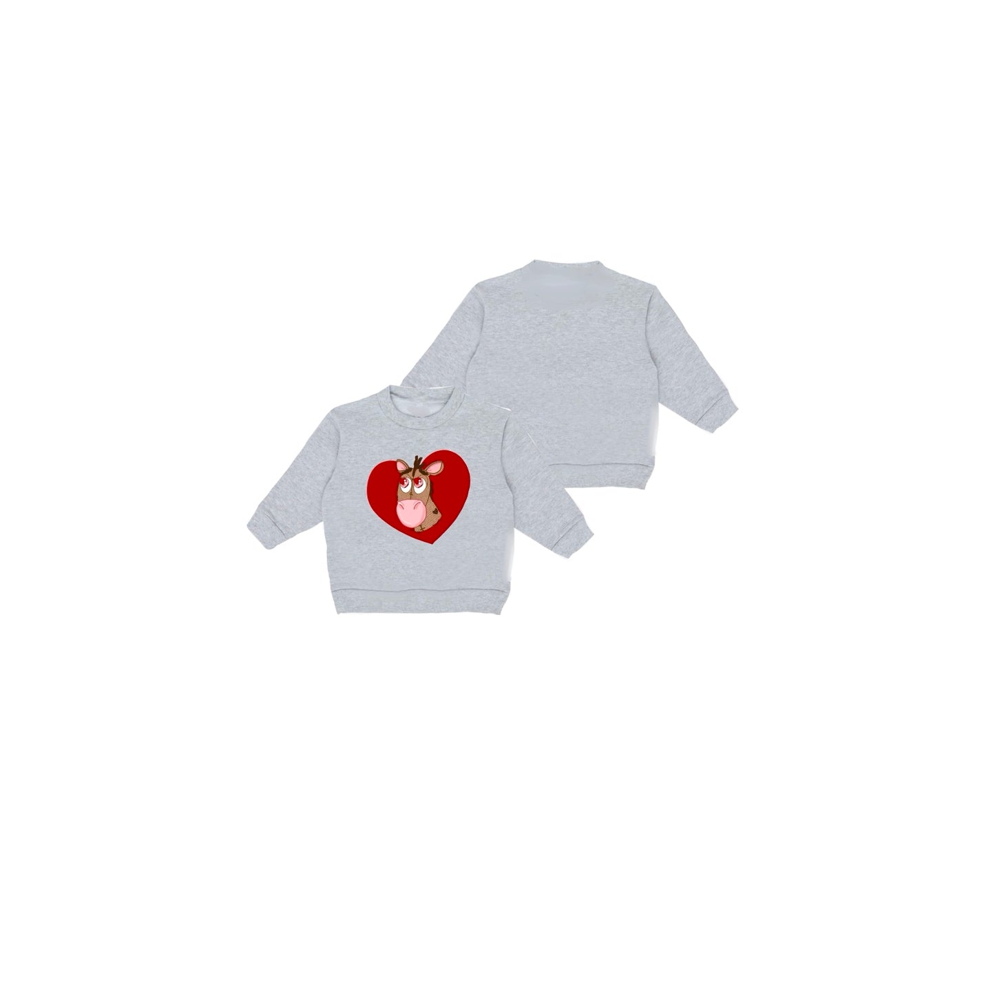 KIDS WILD LOVE CREWNECK