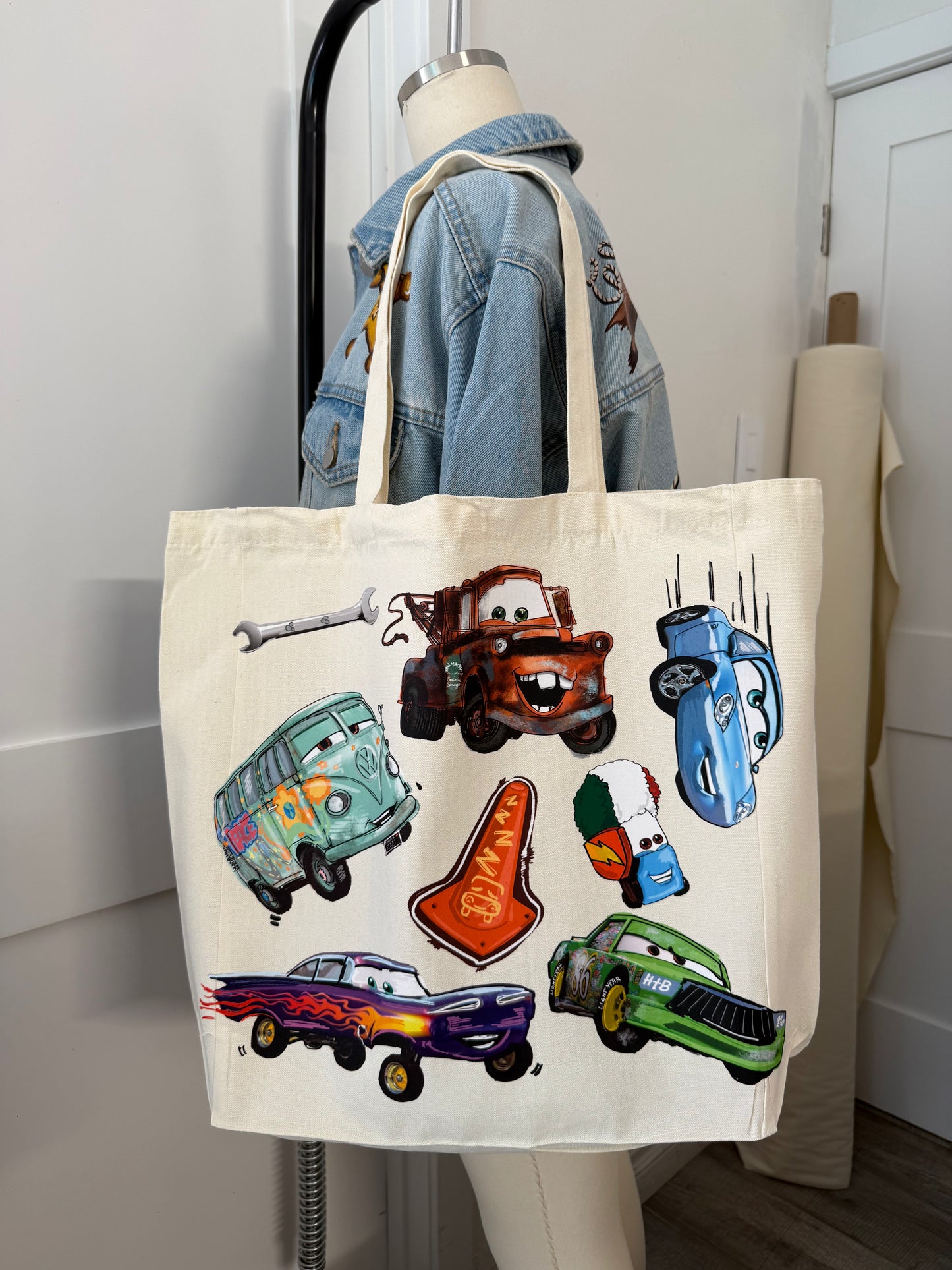 LETS RIDE TOTE BAG