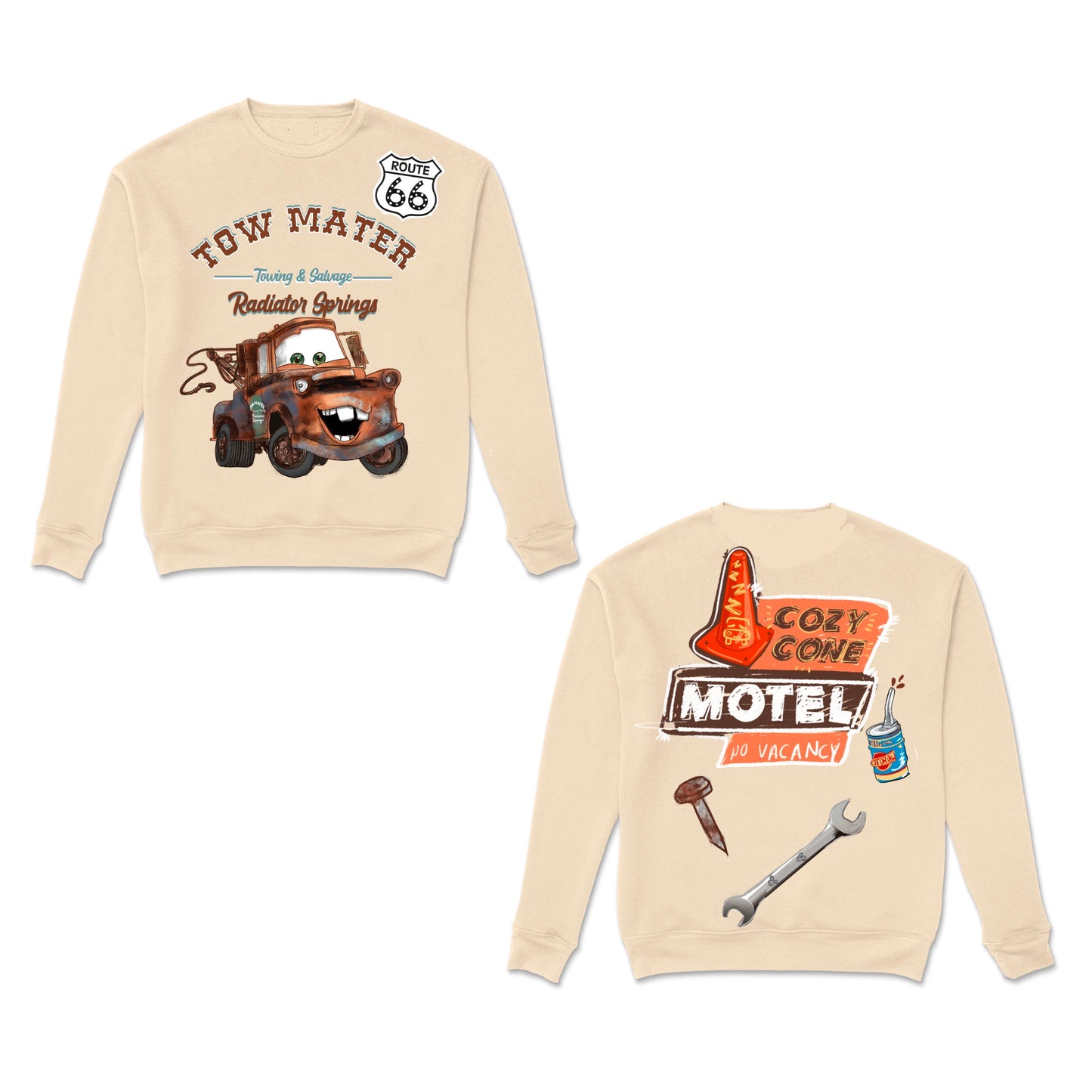 TOWING CREWNECK