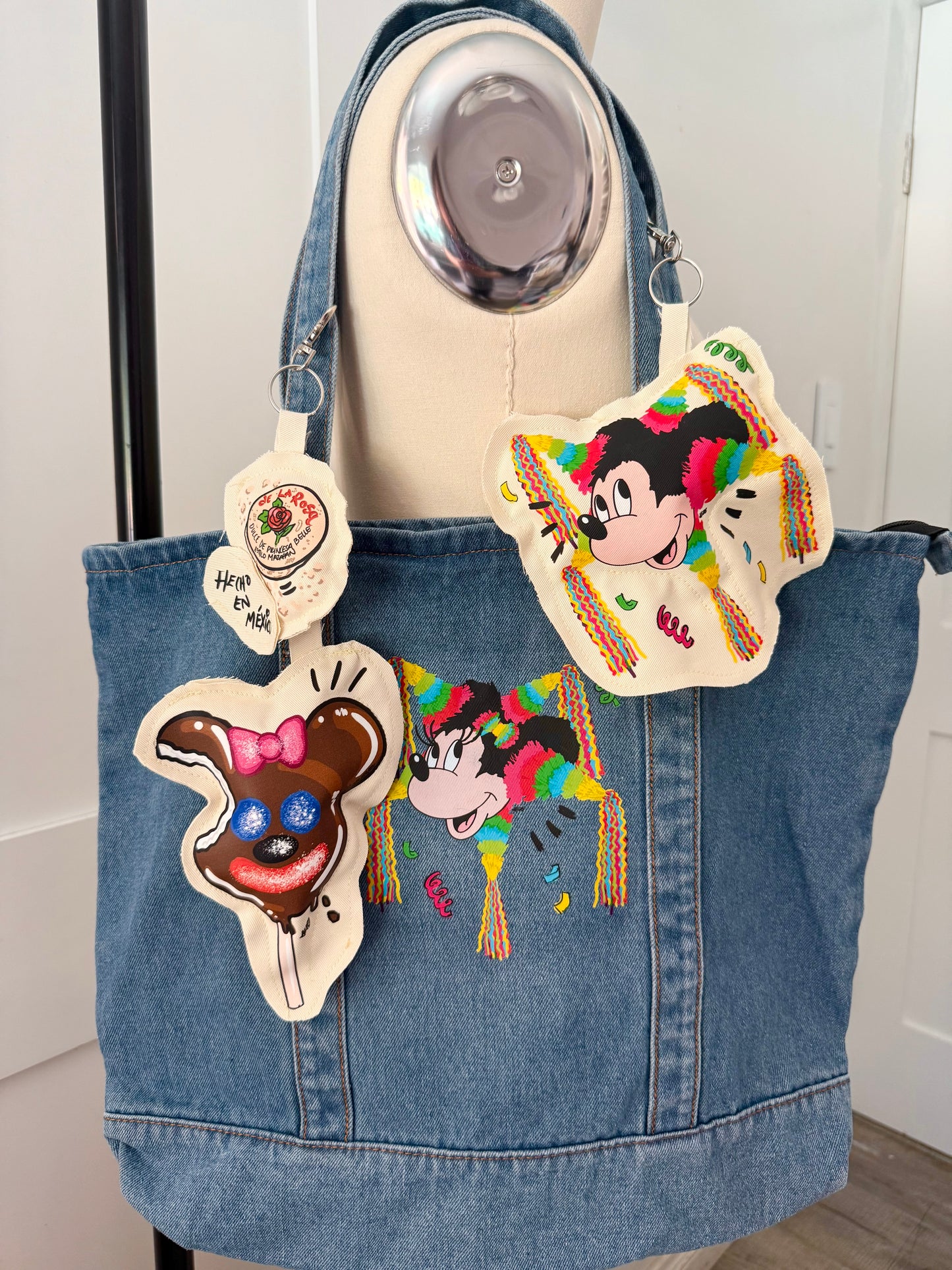 DENIM PINATA TOTE