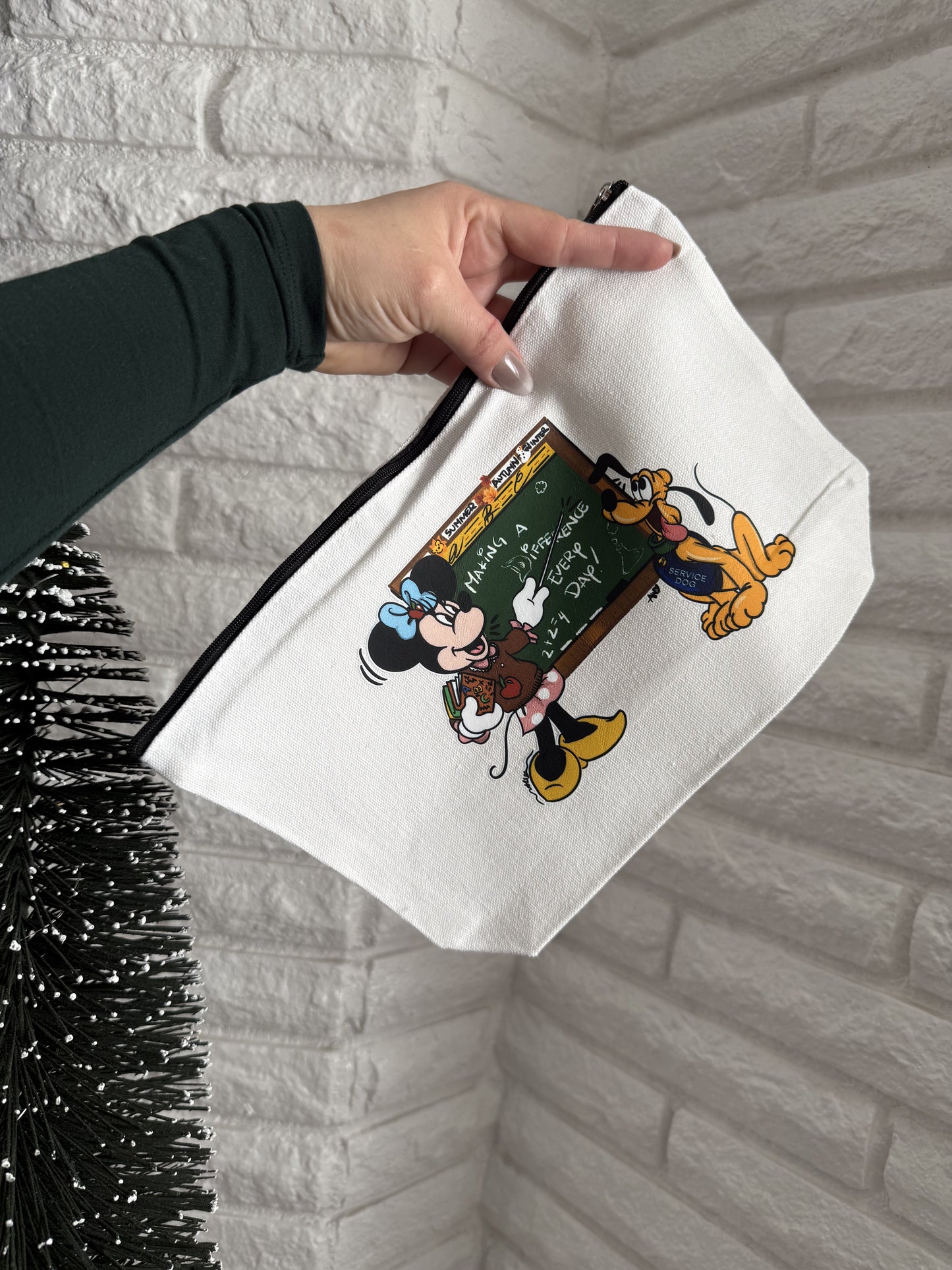 Make up Bag/ Pencil Bag Teacher