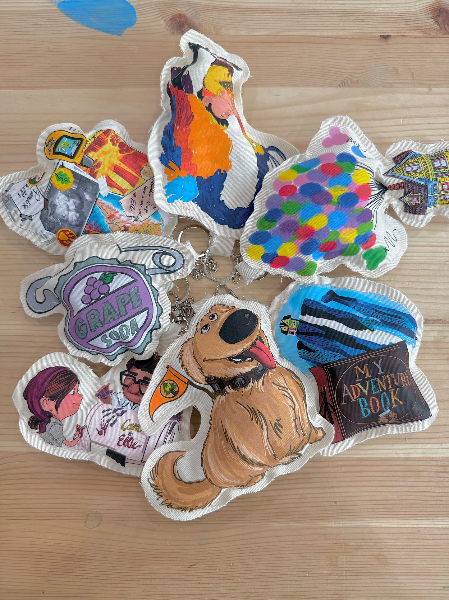ADVENTURE FOREVER KEYCHAIN SET