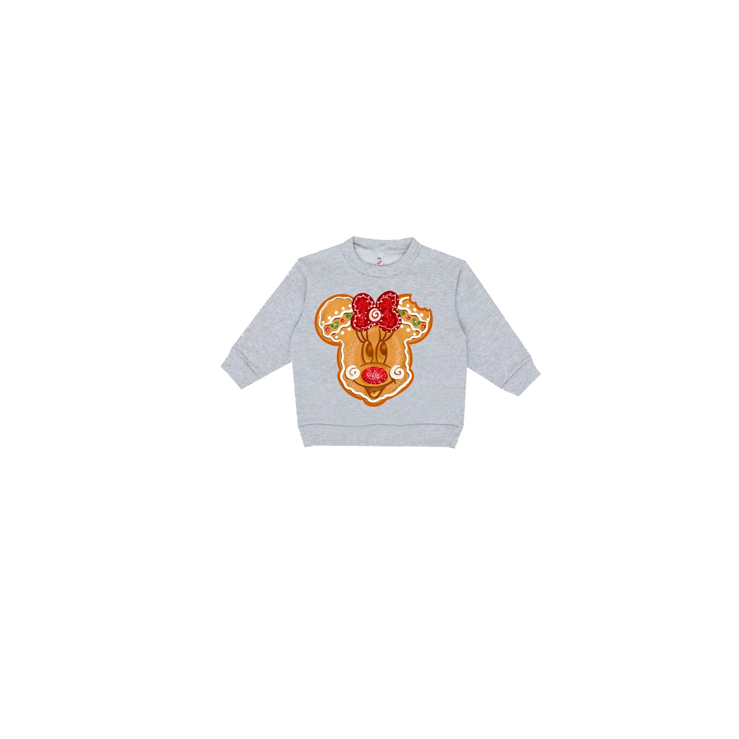 KIDS GIRL COOKIE CREWNECK