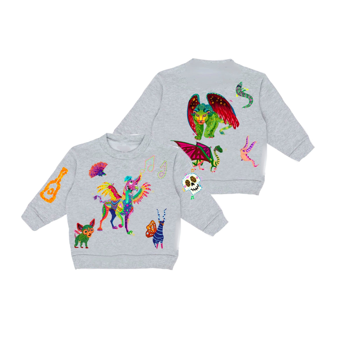 KIDS LOS ALEBRIJES CREWNECK