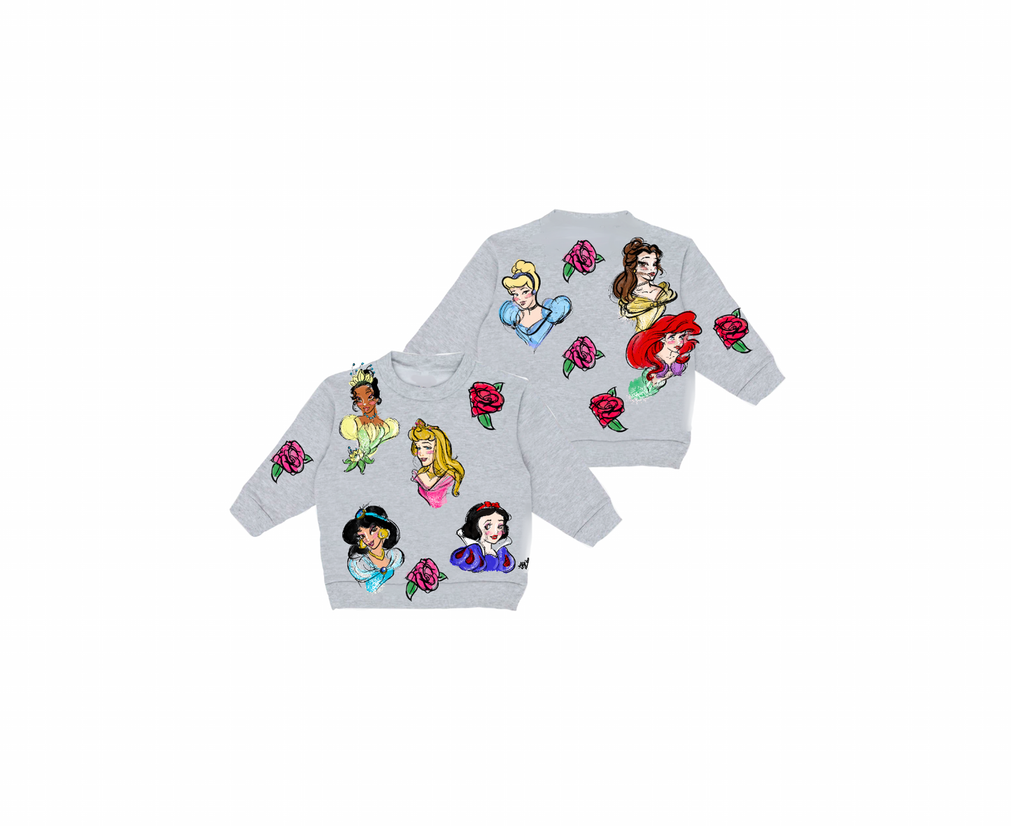 KIDS PRINCESS GALORE VOL 2 CREWNECK