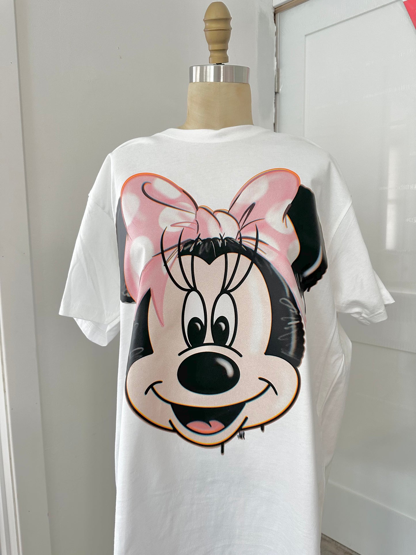 GIRL MOUSE HAPPY HERE TSHIRT