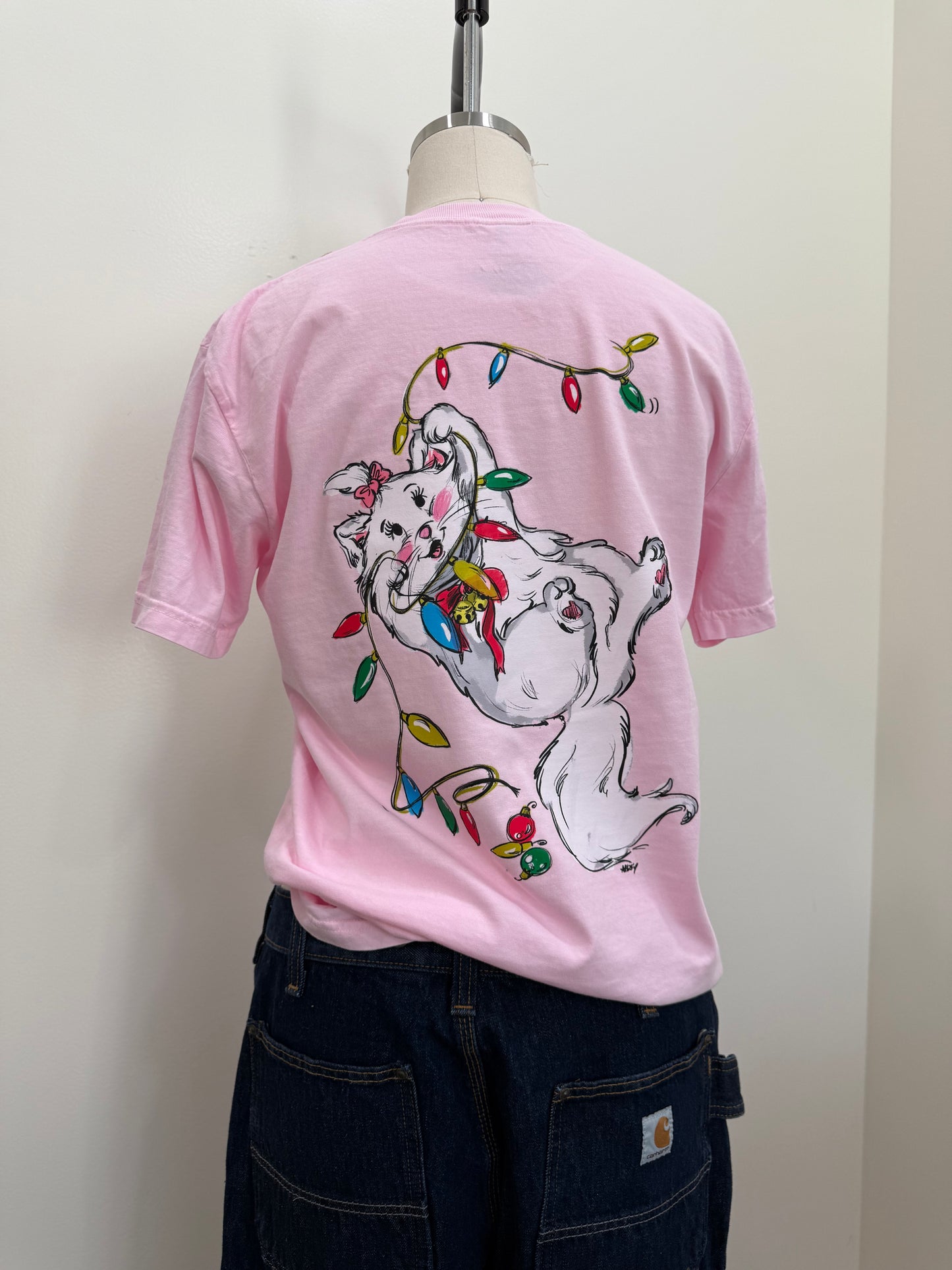 BONJOUR CHRISTMAS V2 T SHIRT