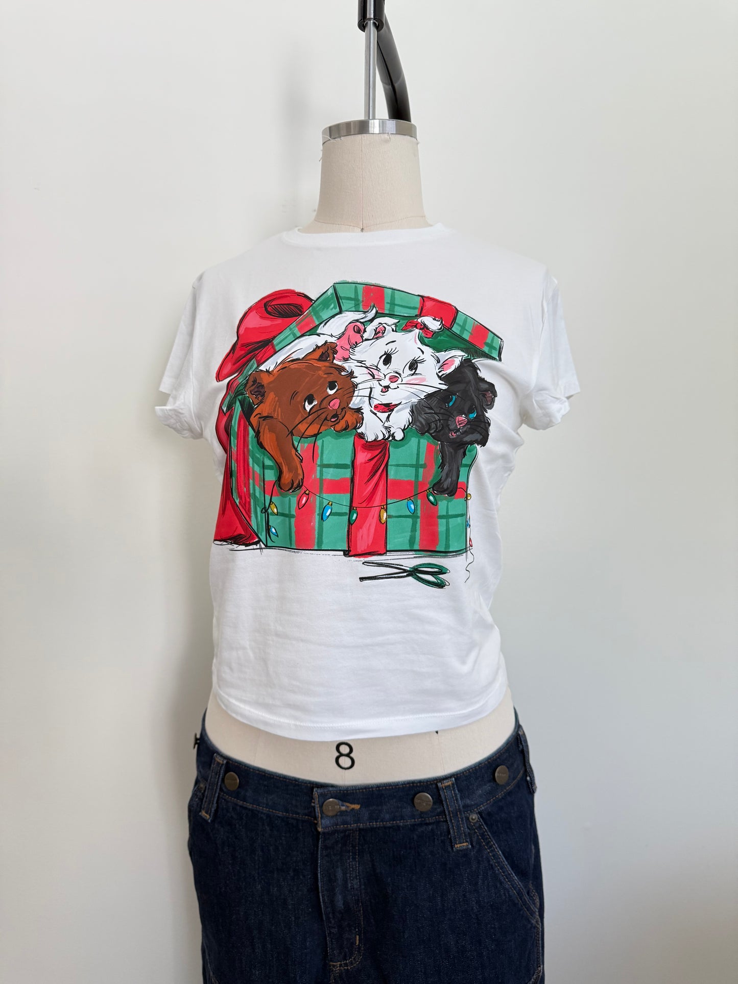 BONJOUR CHRISTMAS VER 1 BABY TEE