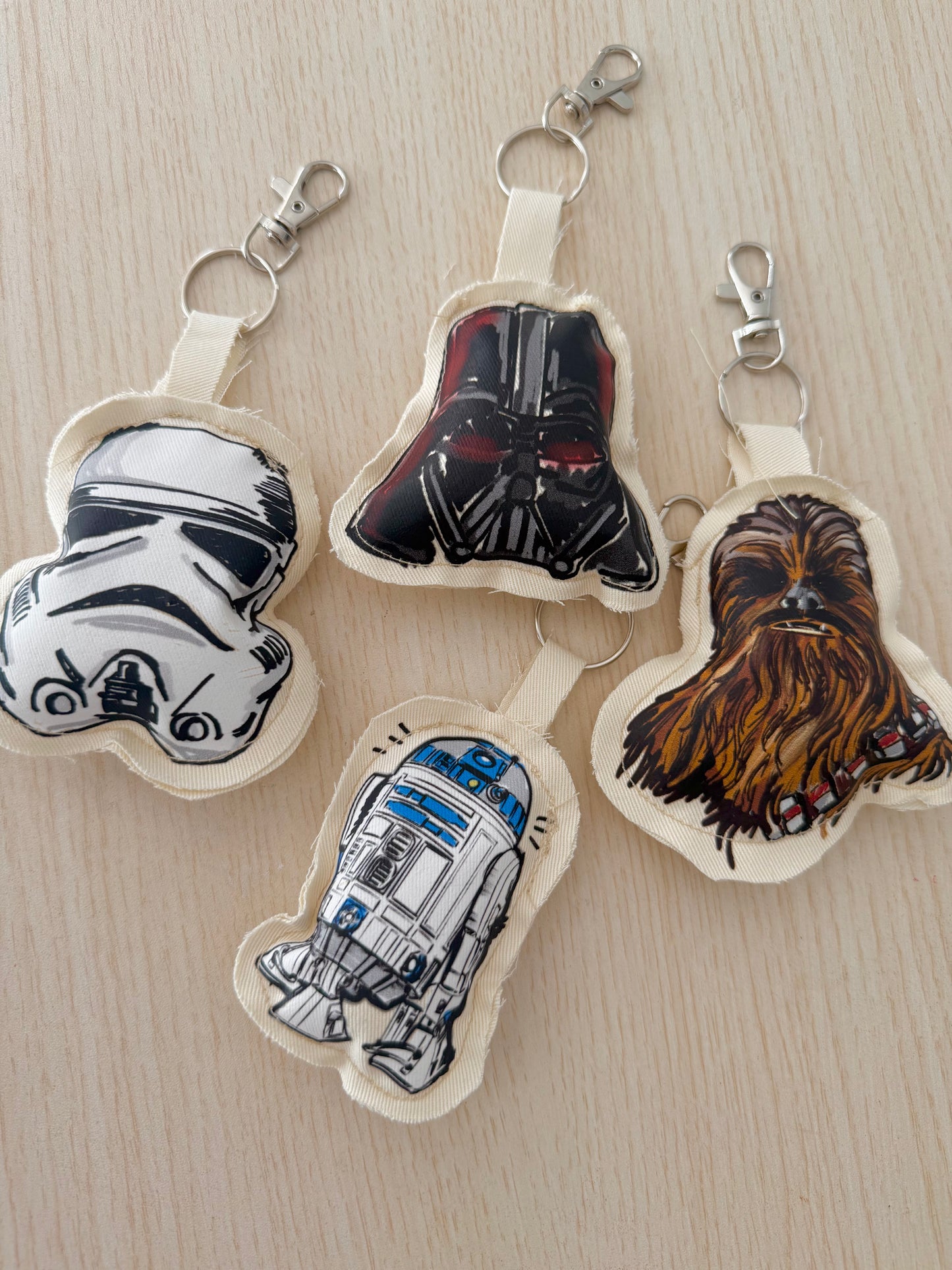 THE FORCE KEYCHAIN SET