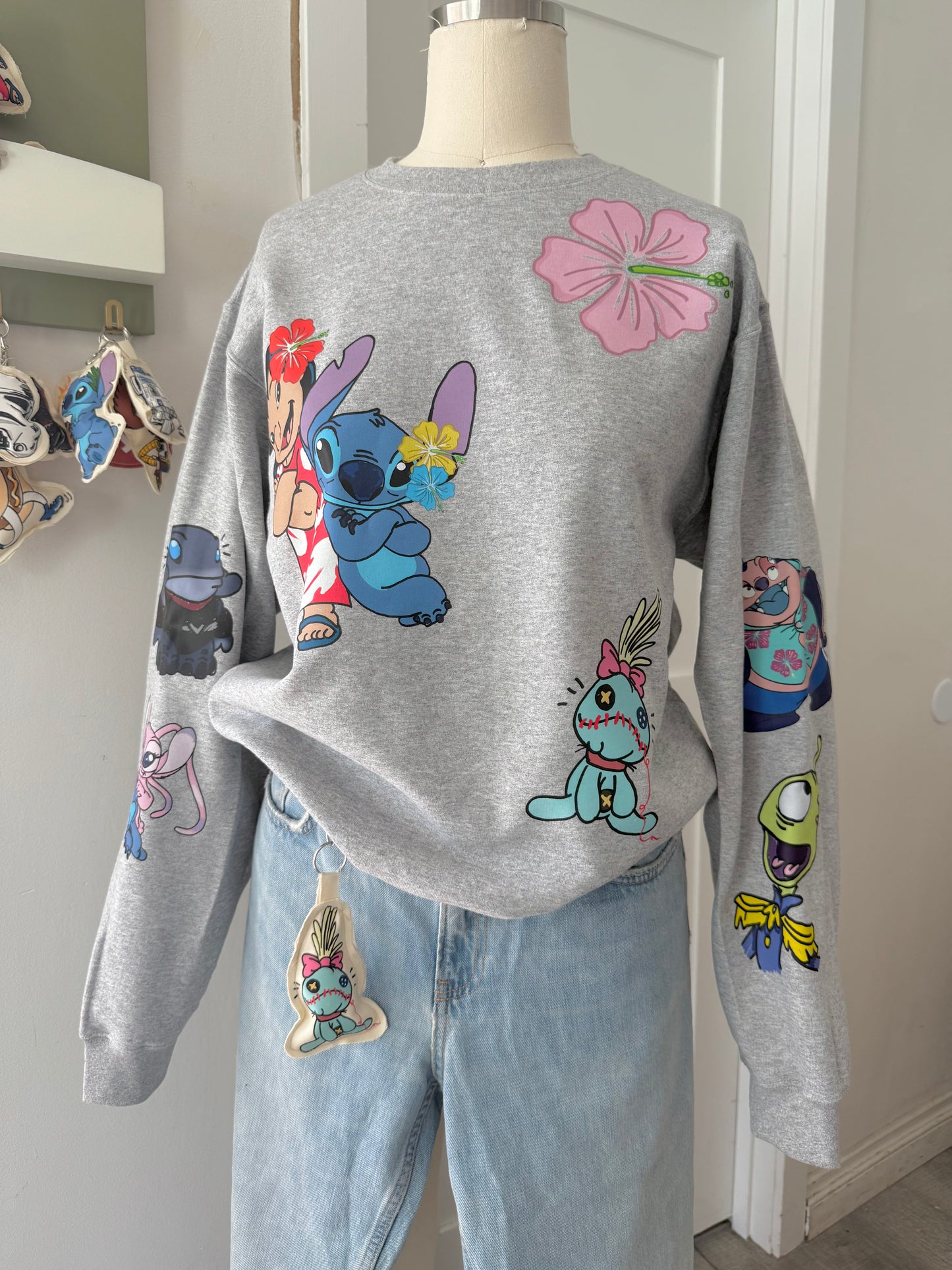 OHANA MEANS FAMILY CREWNECK