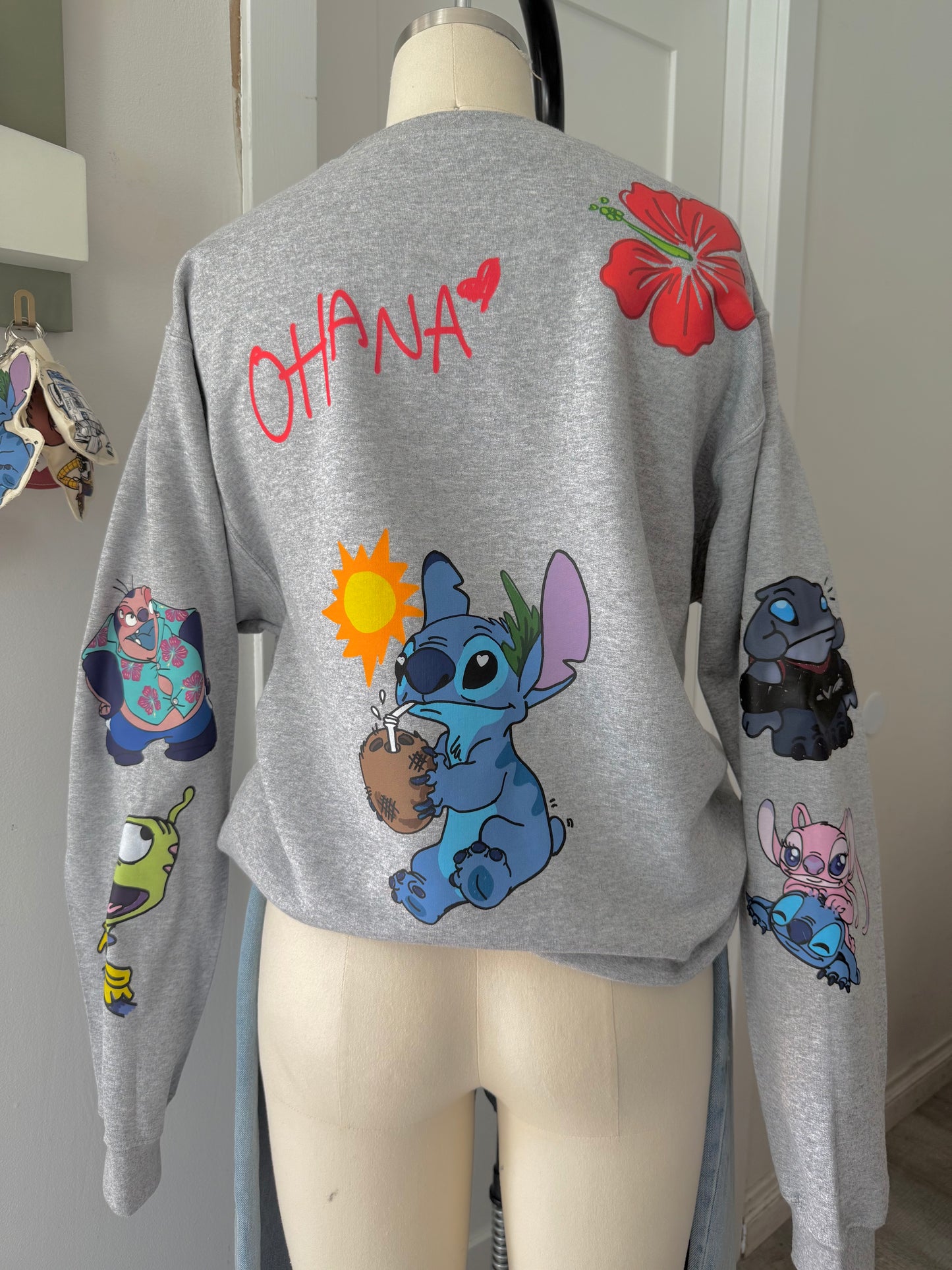 OHANA MEANS FAMILY CREWNECK