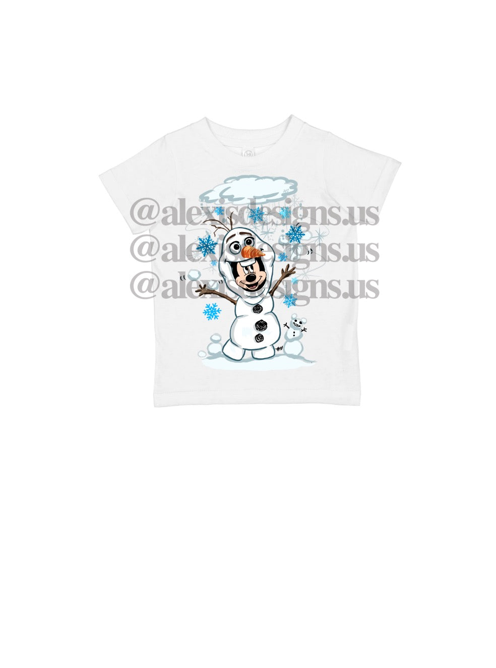 KIDS OLAF INSPIRED T SHIRT
