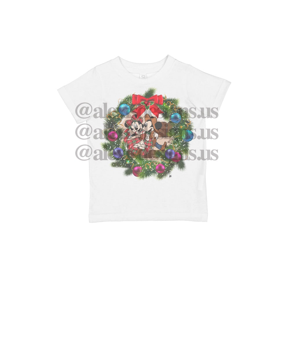 KIDS XMAS IN MONTANA T SHIRT