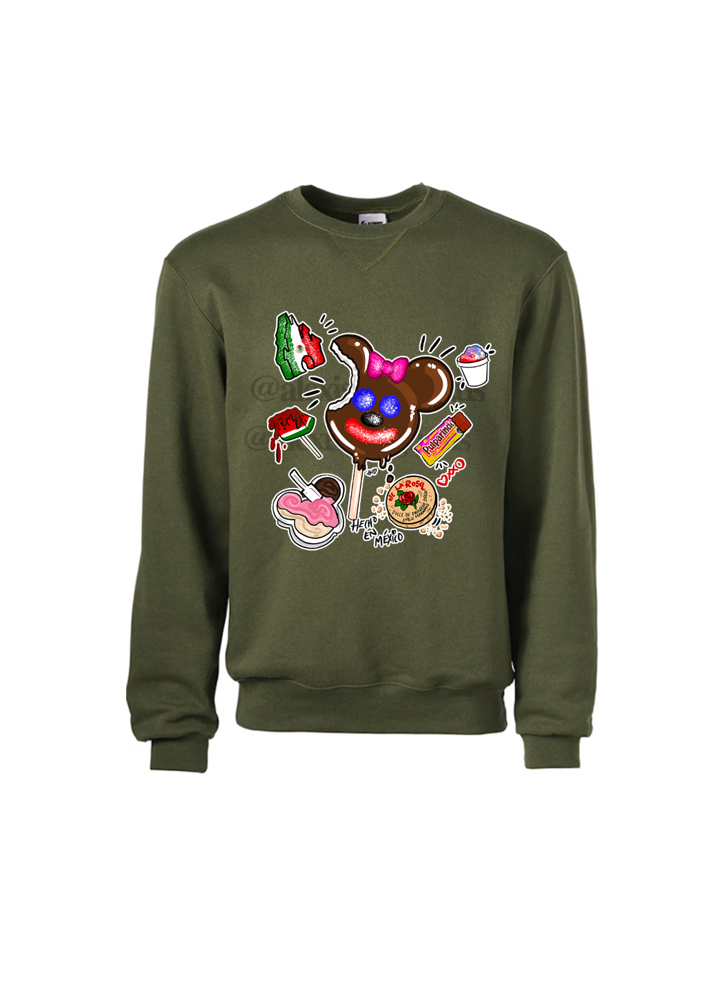 QUE DULCE ADULT CREWNECK