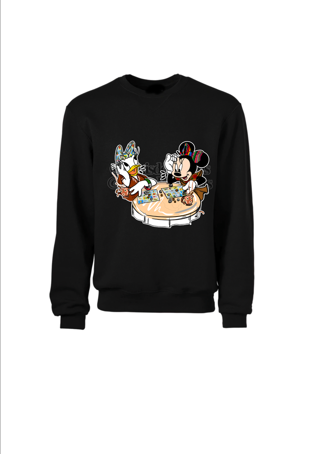 Let’s play loteria Crewneck