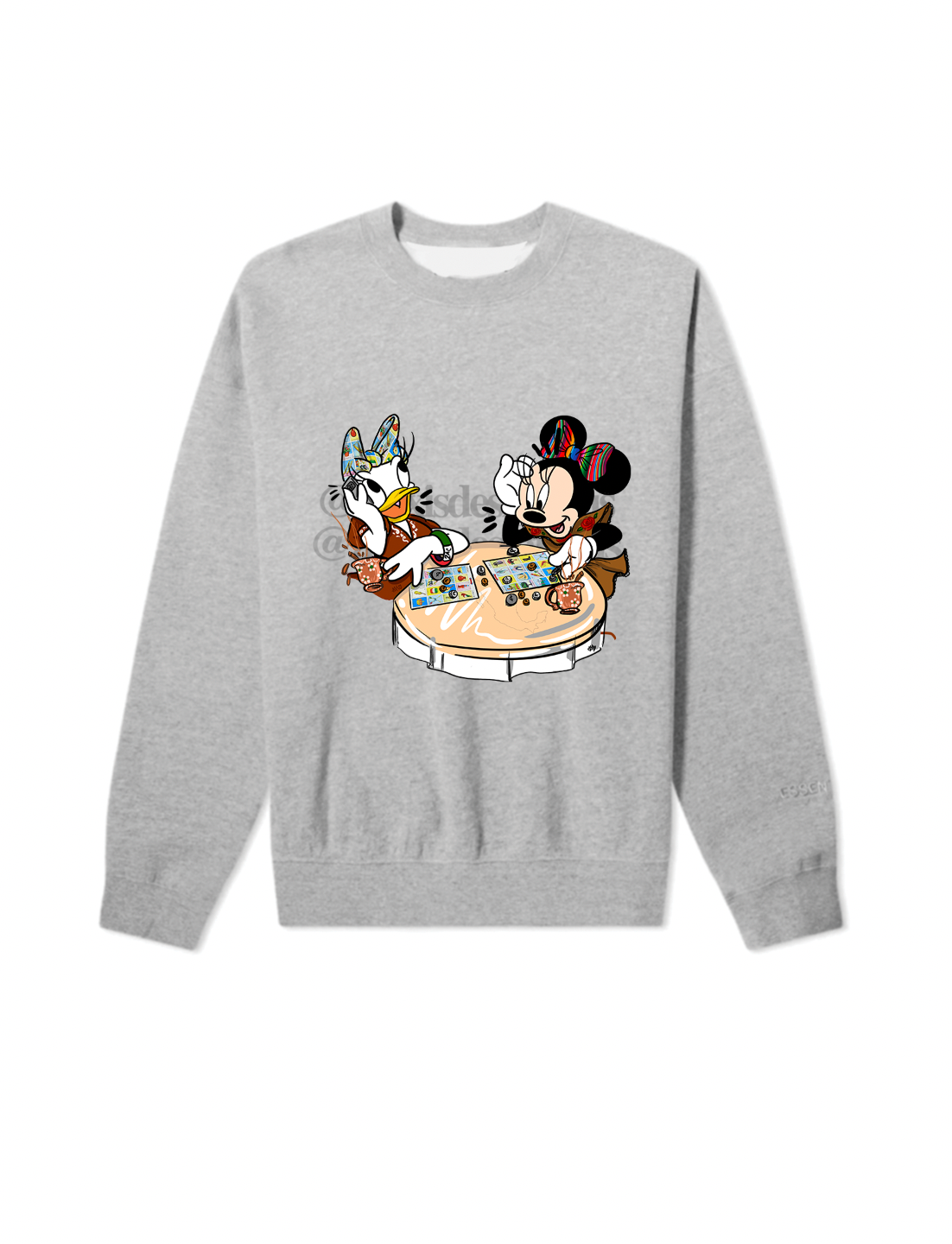 Let’s play loteria Crewneck