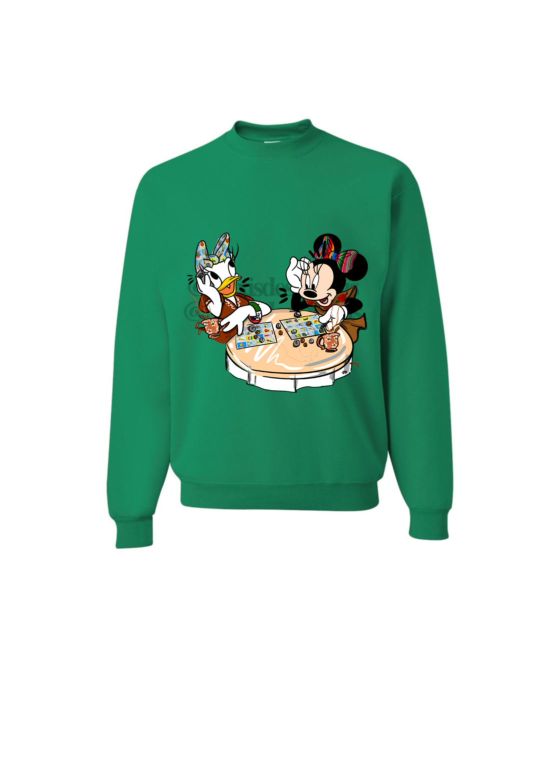 Let’s play loteria Crewneck