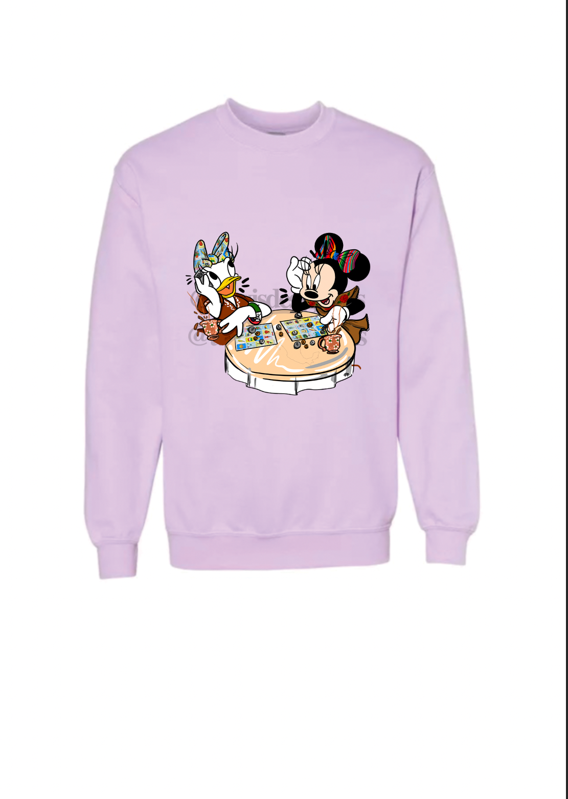 Let’s play loteria Crewneck