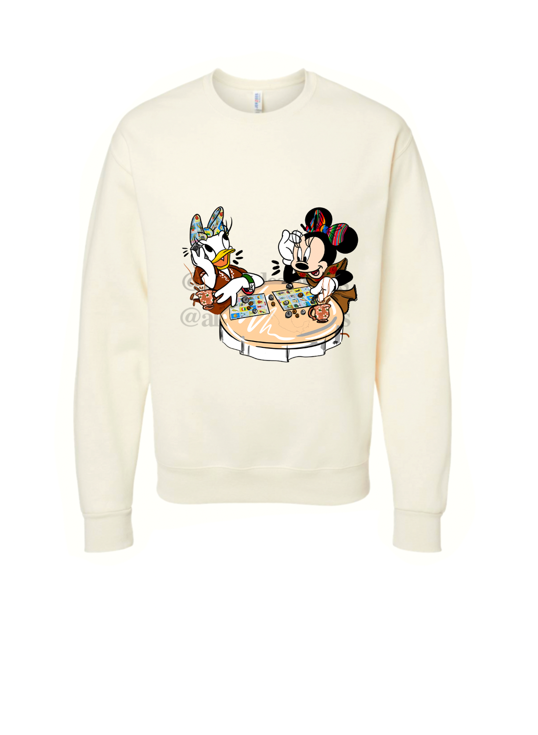 Let’s play loteria Crewneck