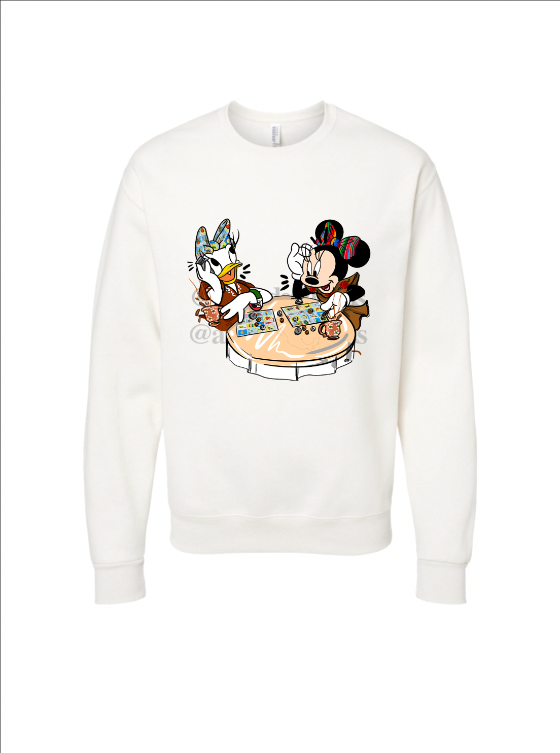Let’s play loteria Crewneck