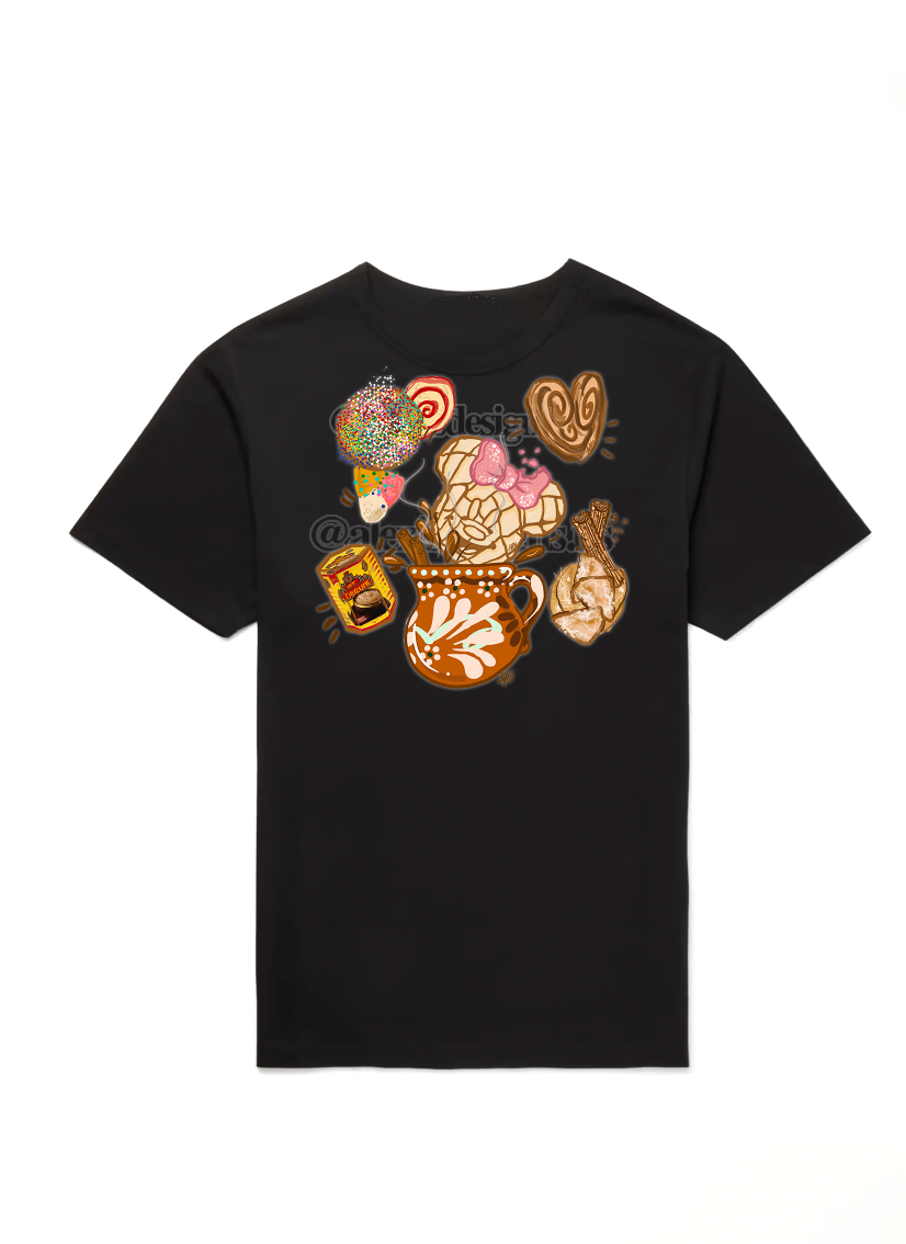 PAN CON CAFE T SHIRT
